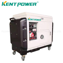 Mobile Electrical Start 6.5kw Water Cooling Diesel Generator with Silent Type